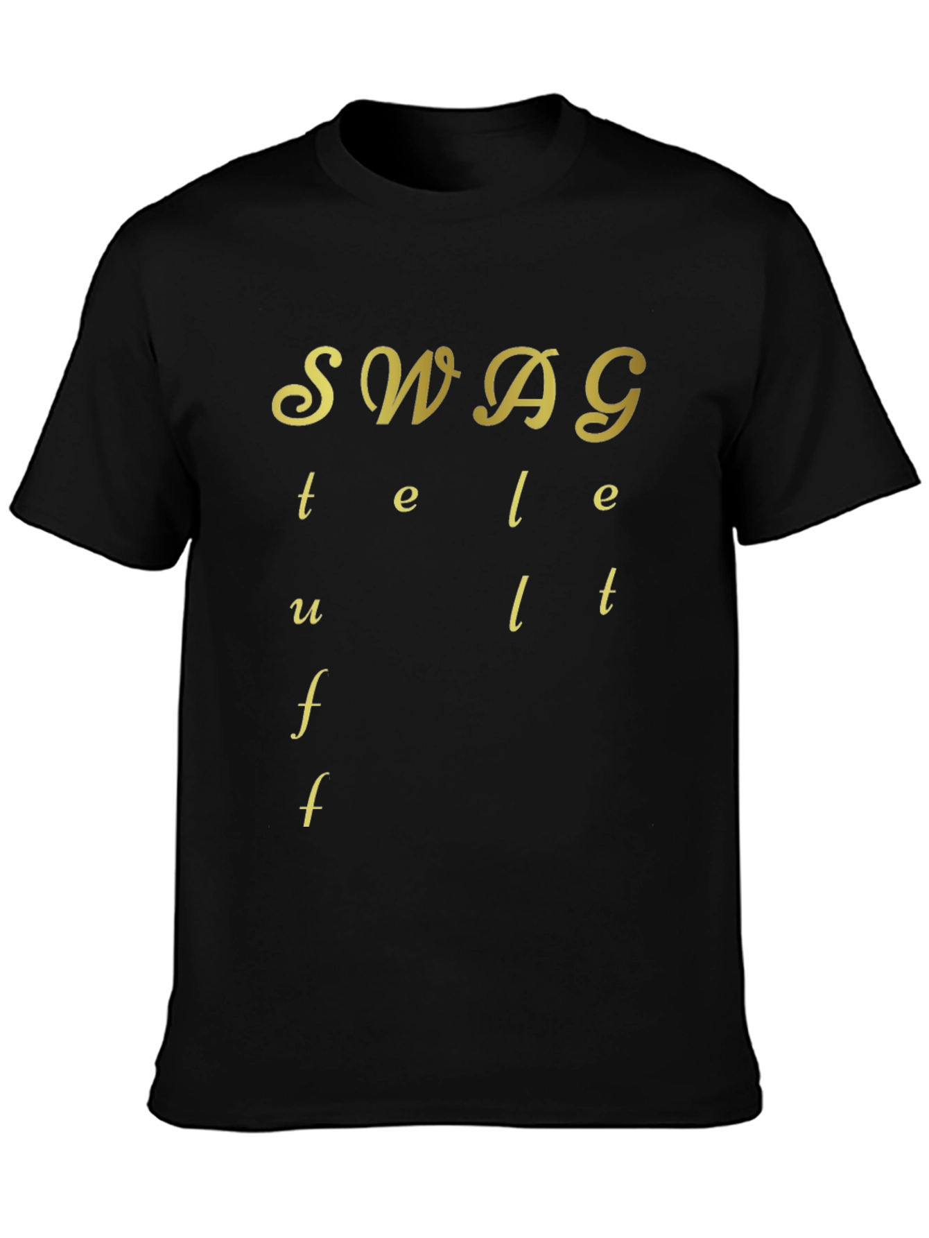 Black SWAG T-Shirt