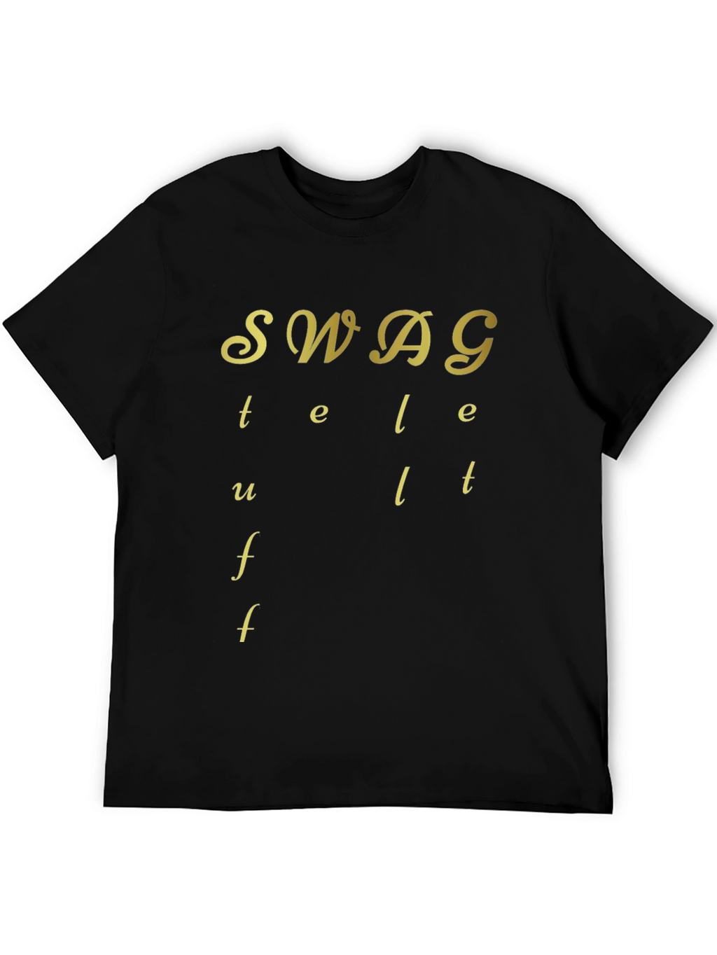 Black SWAG T-Shirt