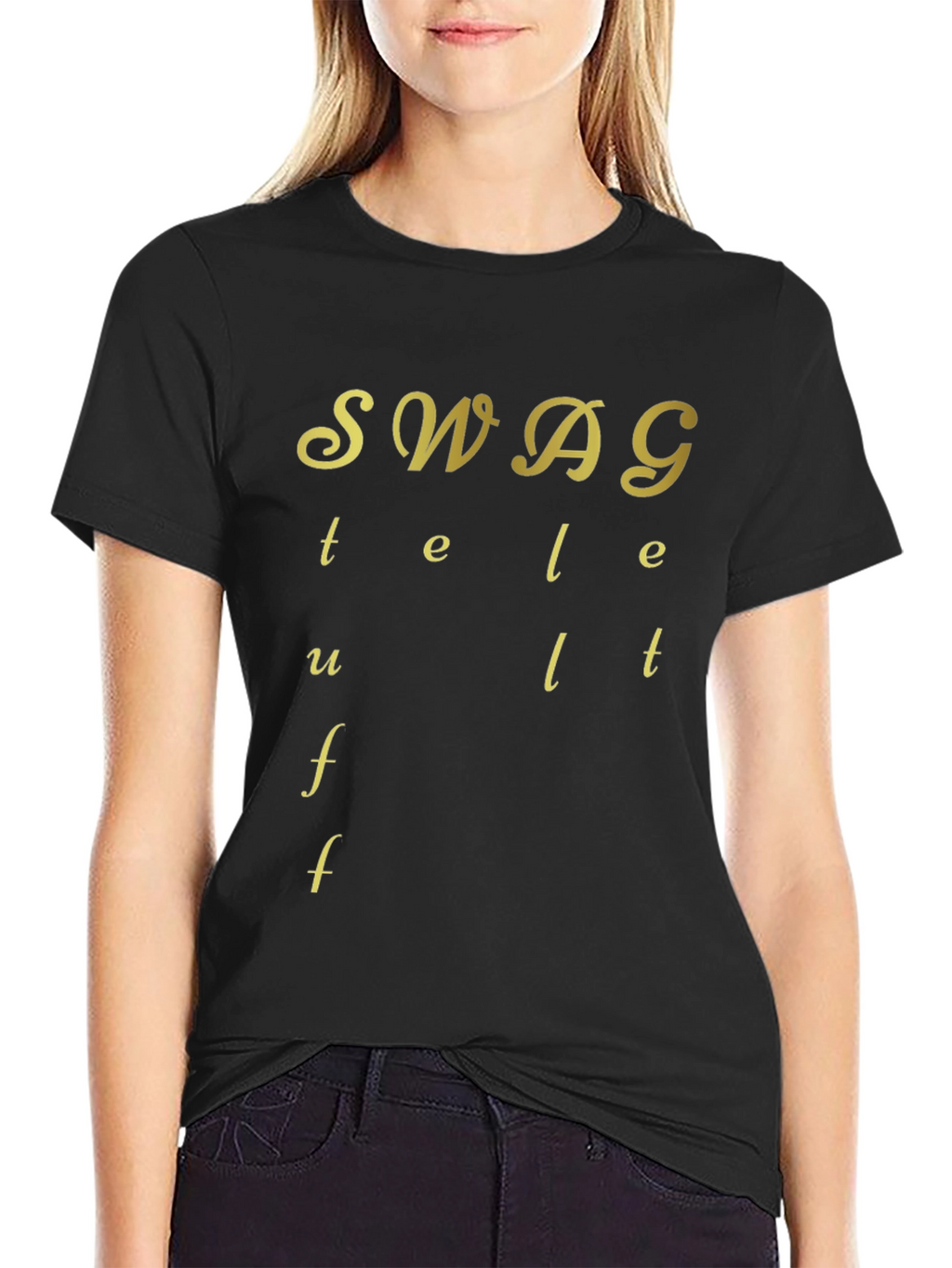 Black SWAG T-Shirt