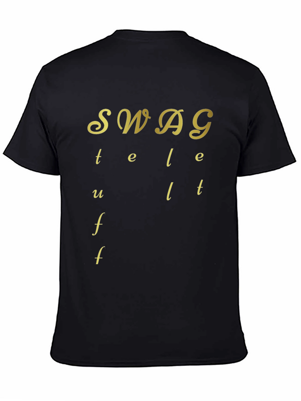 Black SWAG T-Shirt