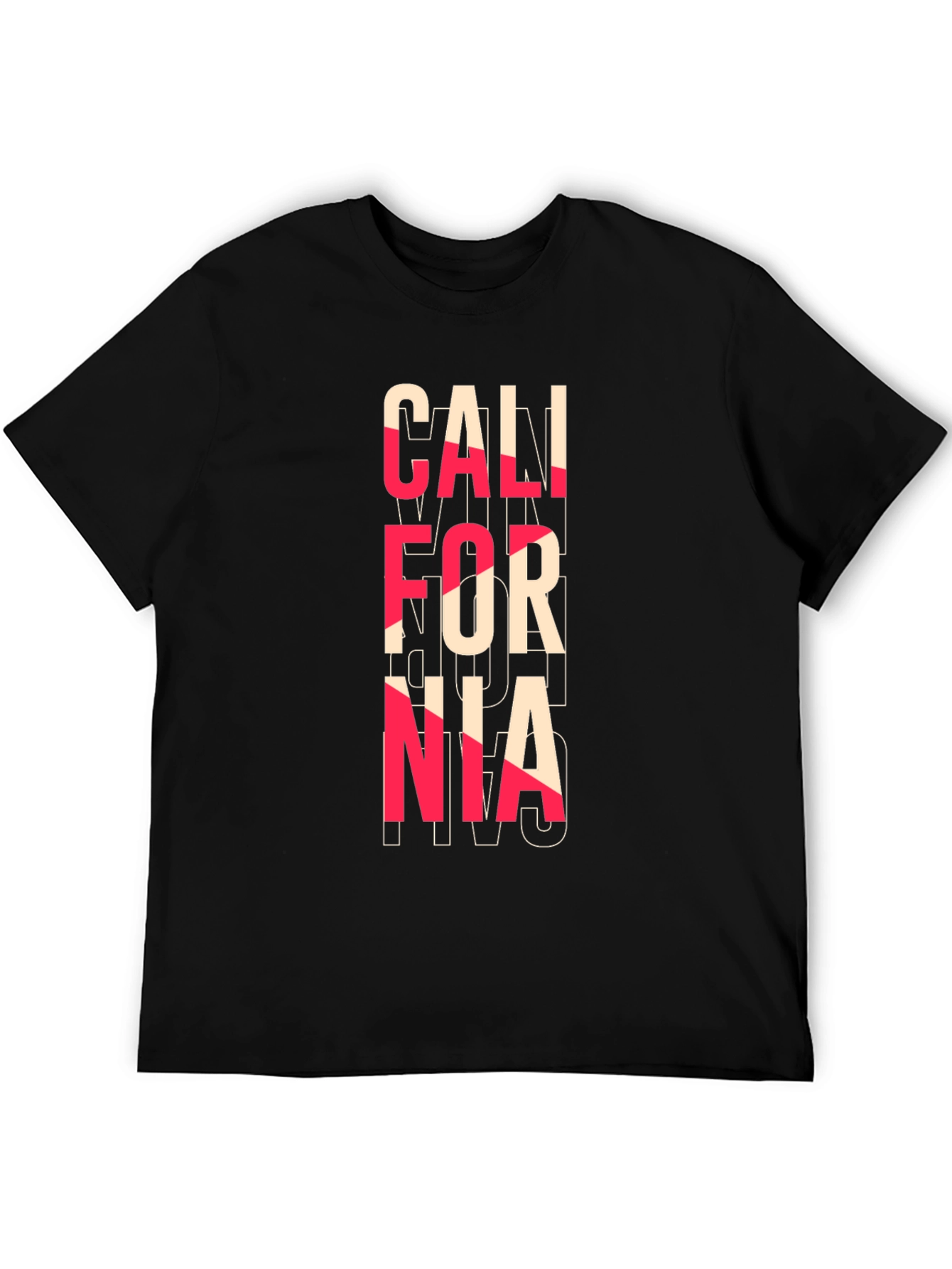California Graphic T-Shirt - Modern Print