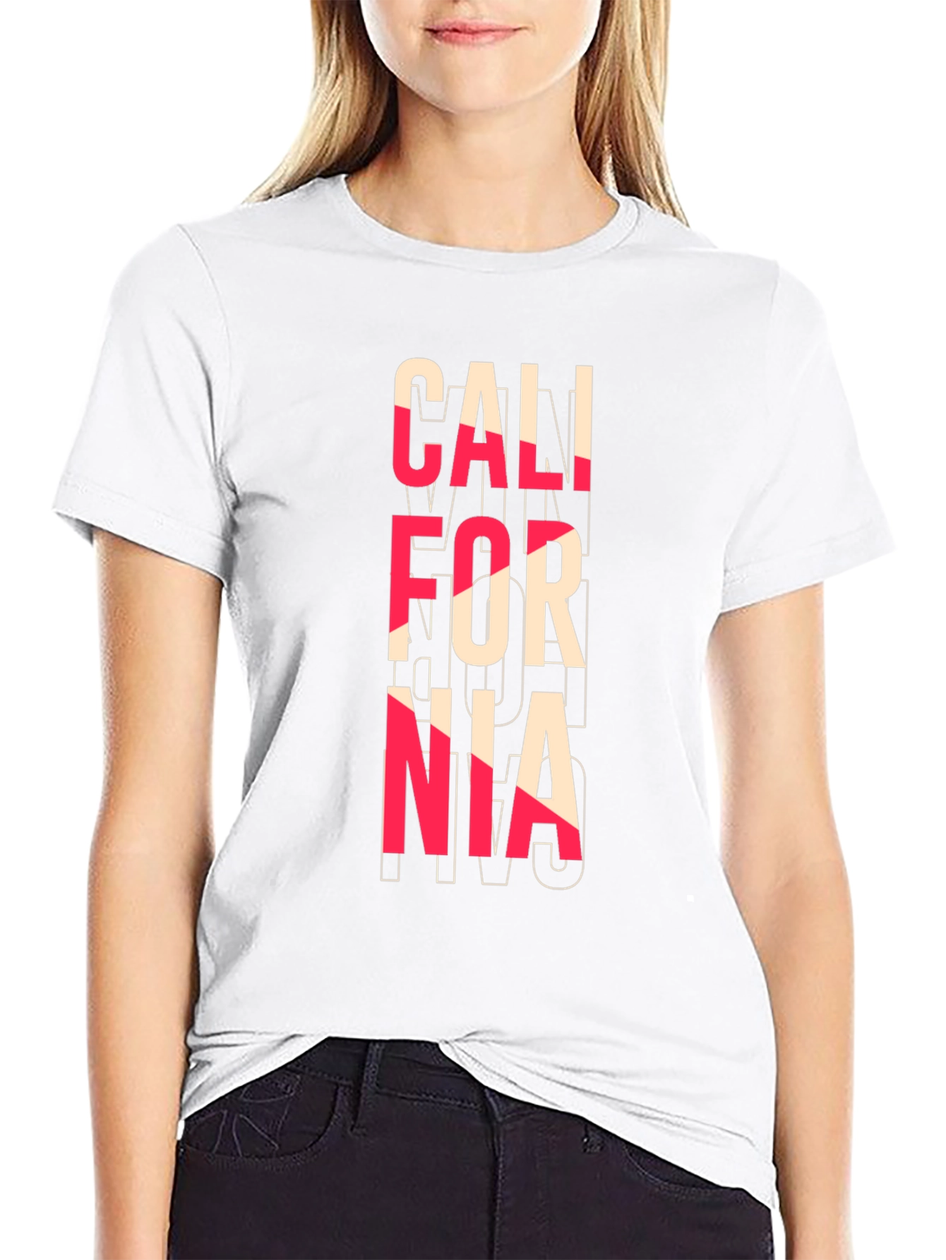 California Graphic T-Shirt - Modern Print