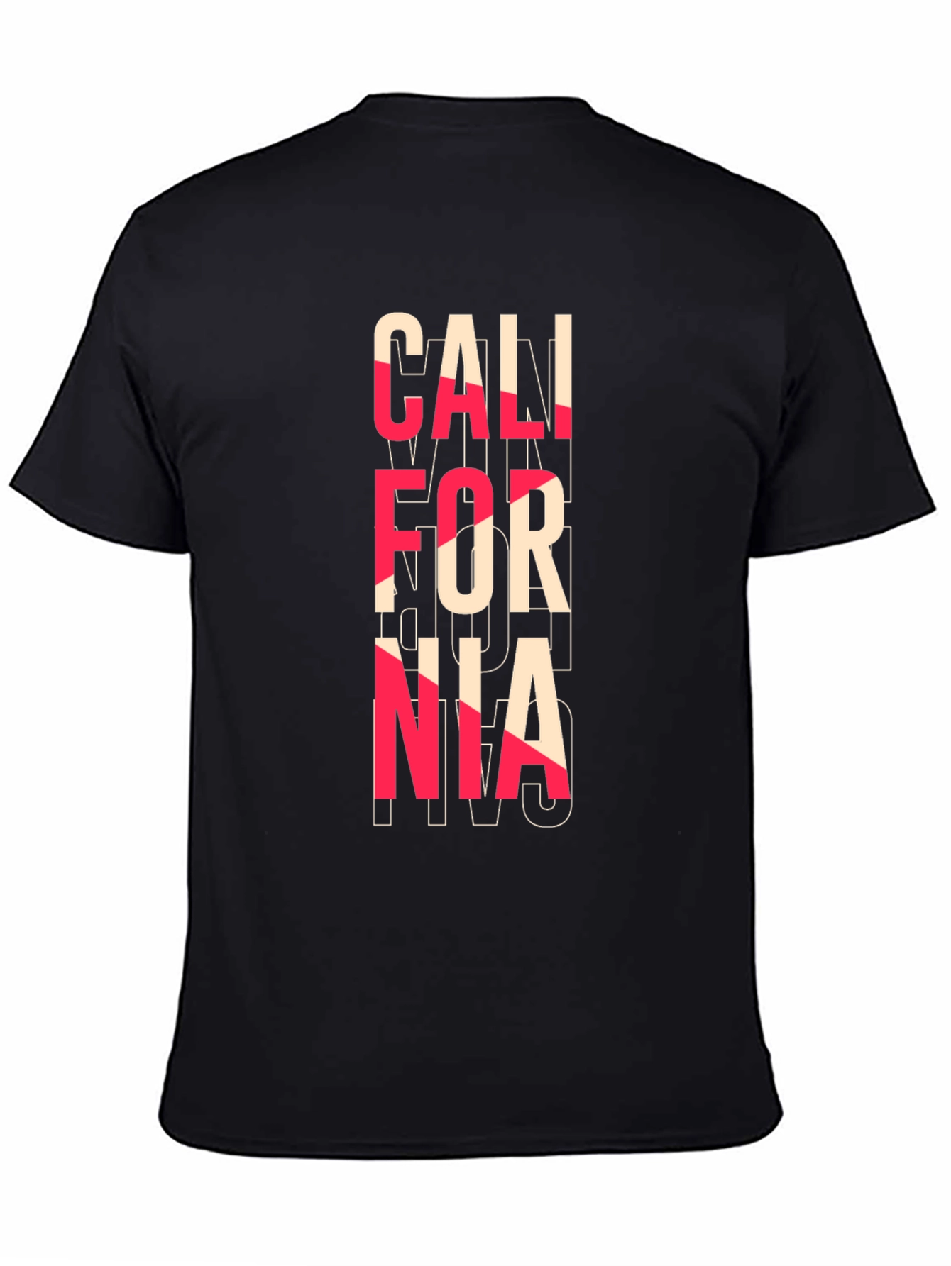 California Graphic T-Shirt - Modern Print