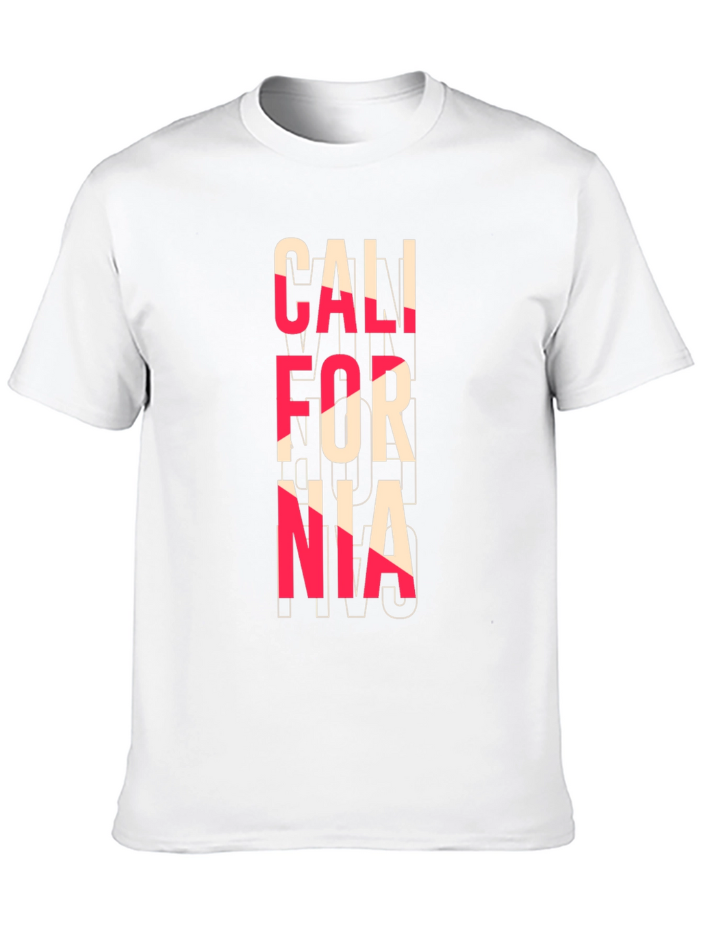 California Graphic T-Shirt - Modern Print
