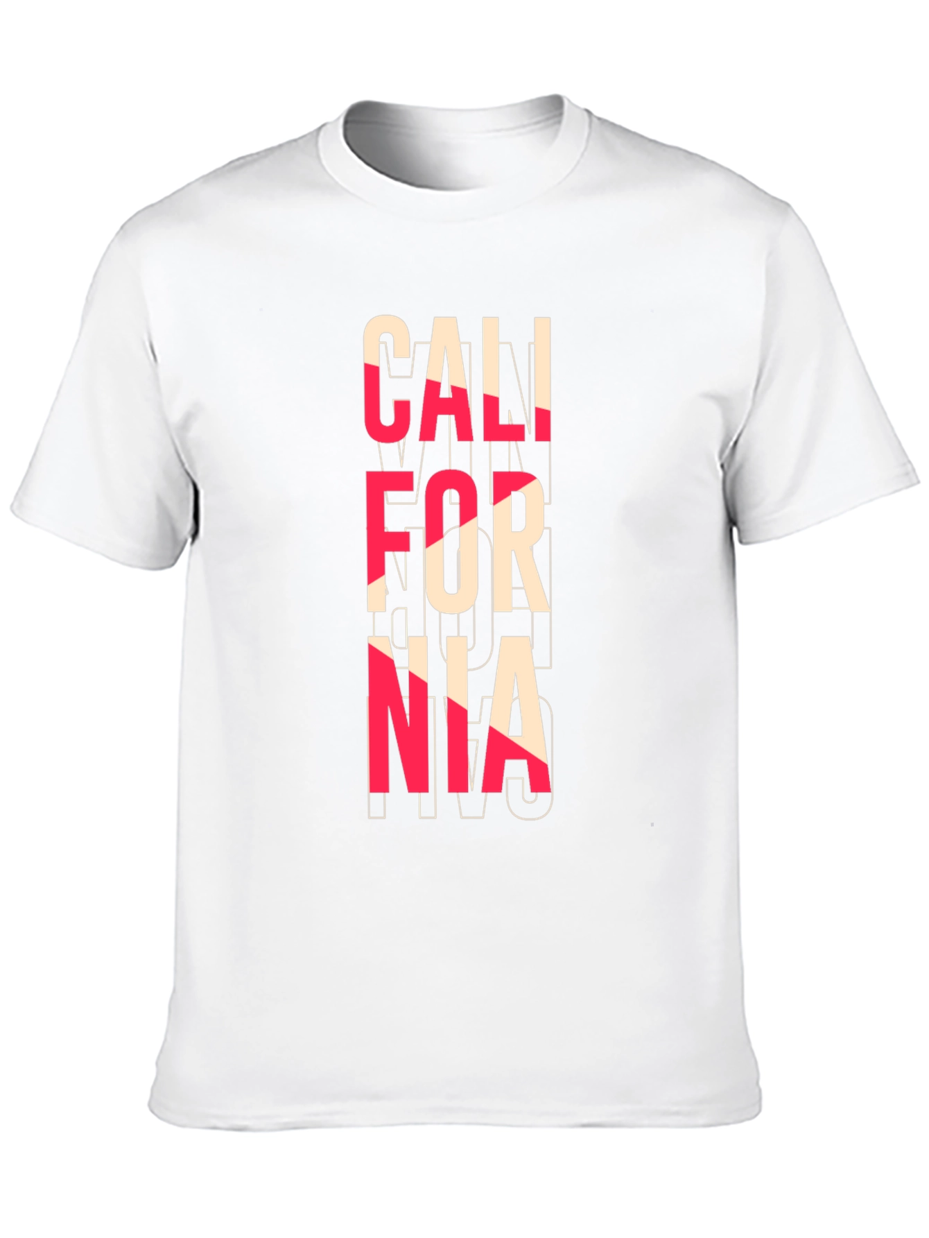 California Graphic T-Shirt - Modern Print
