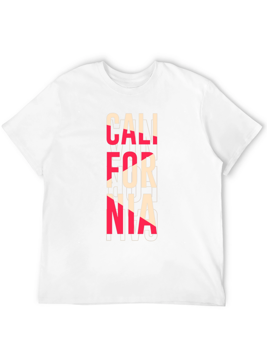 California Graphic T-Shirt - Modern Print