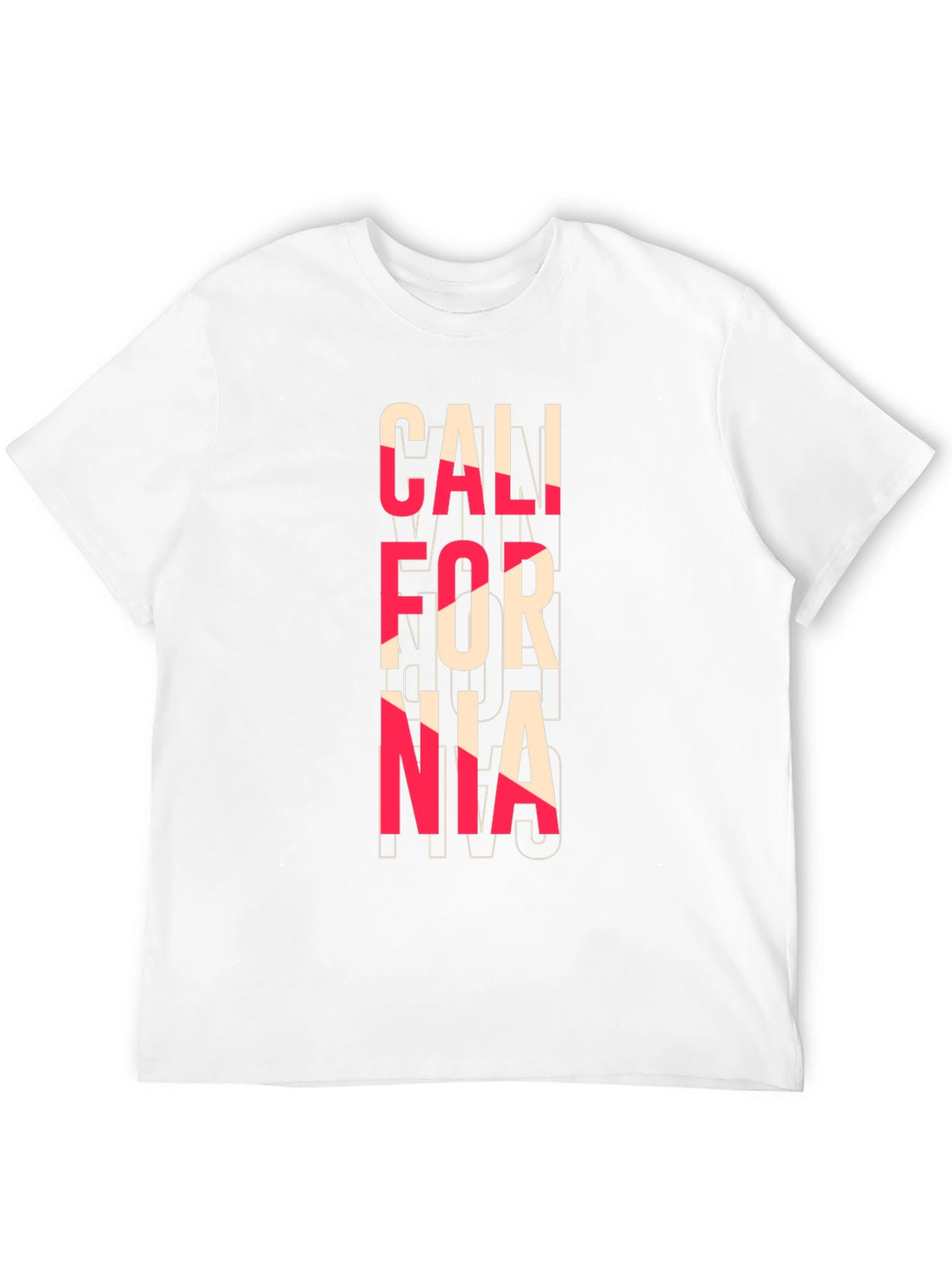 California Graphic T-Shirt - Modern Print