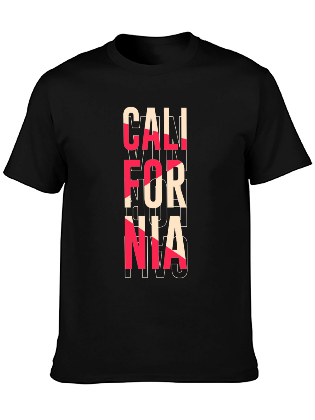 California Graphic T-Shirt - Modern Print