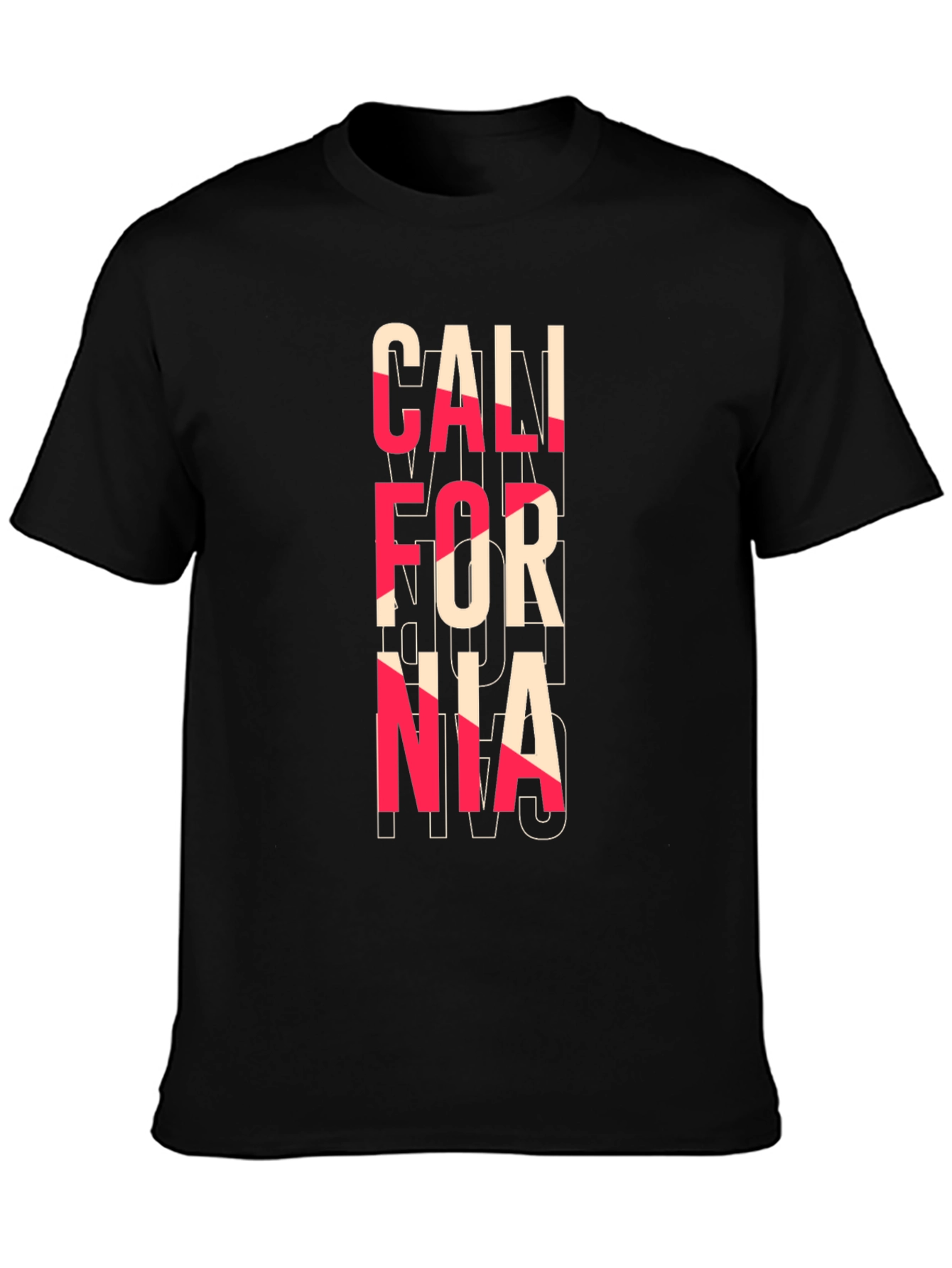 California Graphic T-Shirt - Modern Print