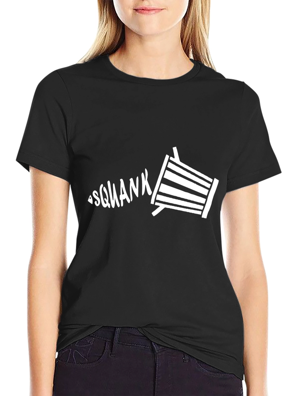 Squank Beer Pong Tee - Funny Drinking Shirt