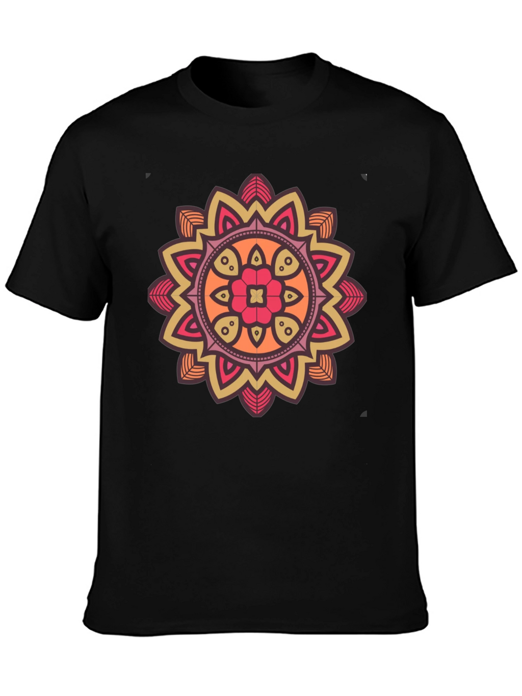 Mandala Graphic T-Shirt - Unique Artistic Design