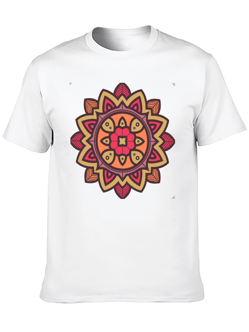 Mandala Graphic T-Shirt - Unique Artistic Design