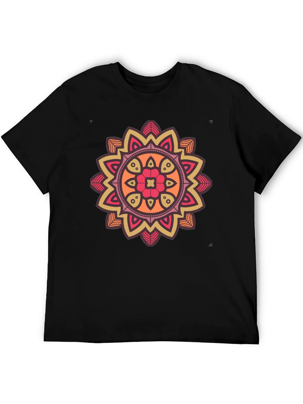 Mandala Graphic T-Shirt - Unique Artistic Design