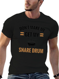 Snare Drum T-Shirt - Funny Musician Tee