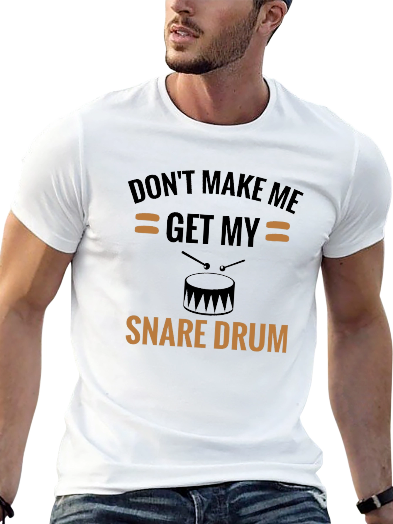 Snare Drum T-Shirt - Funny Musician Tee