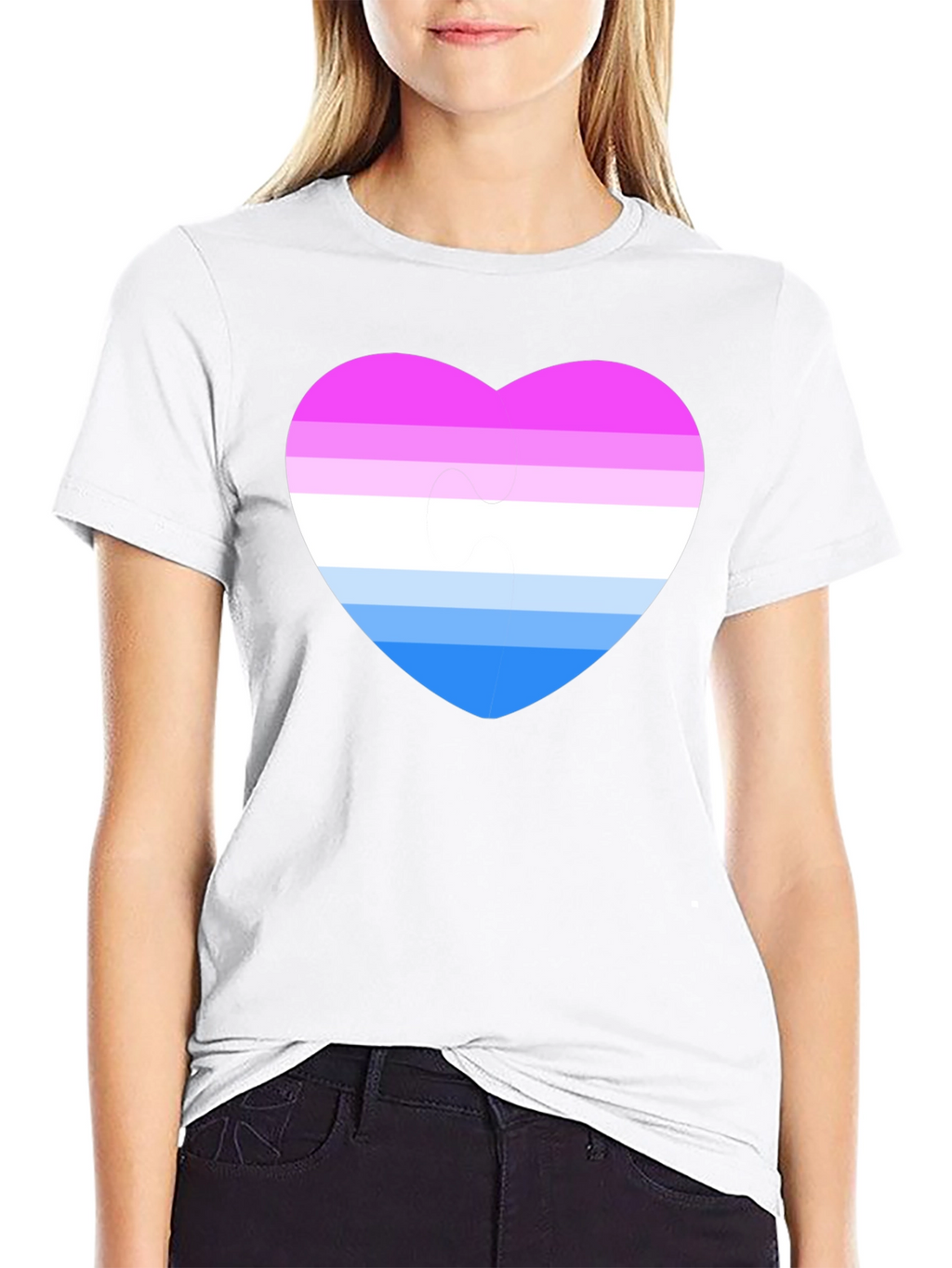 Intersex Pride Heart T-Shirt
