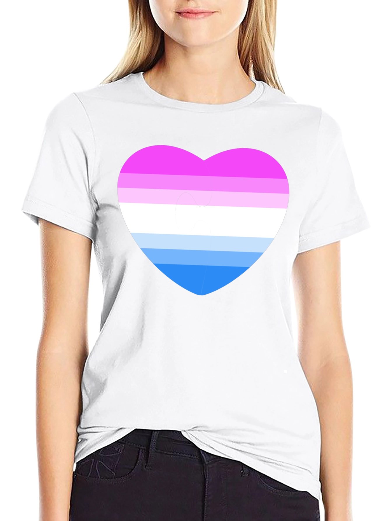 Intersex Pride Heart T-Shirt