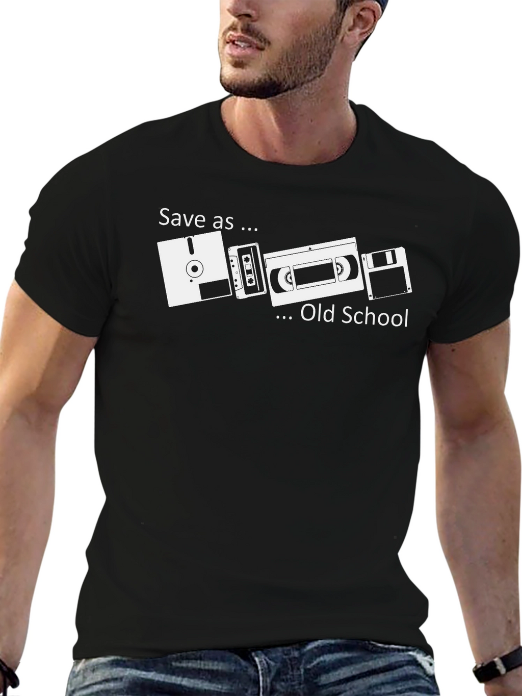 Old School Tech Graphic Tee