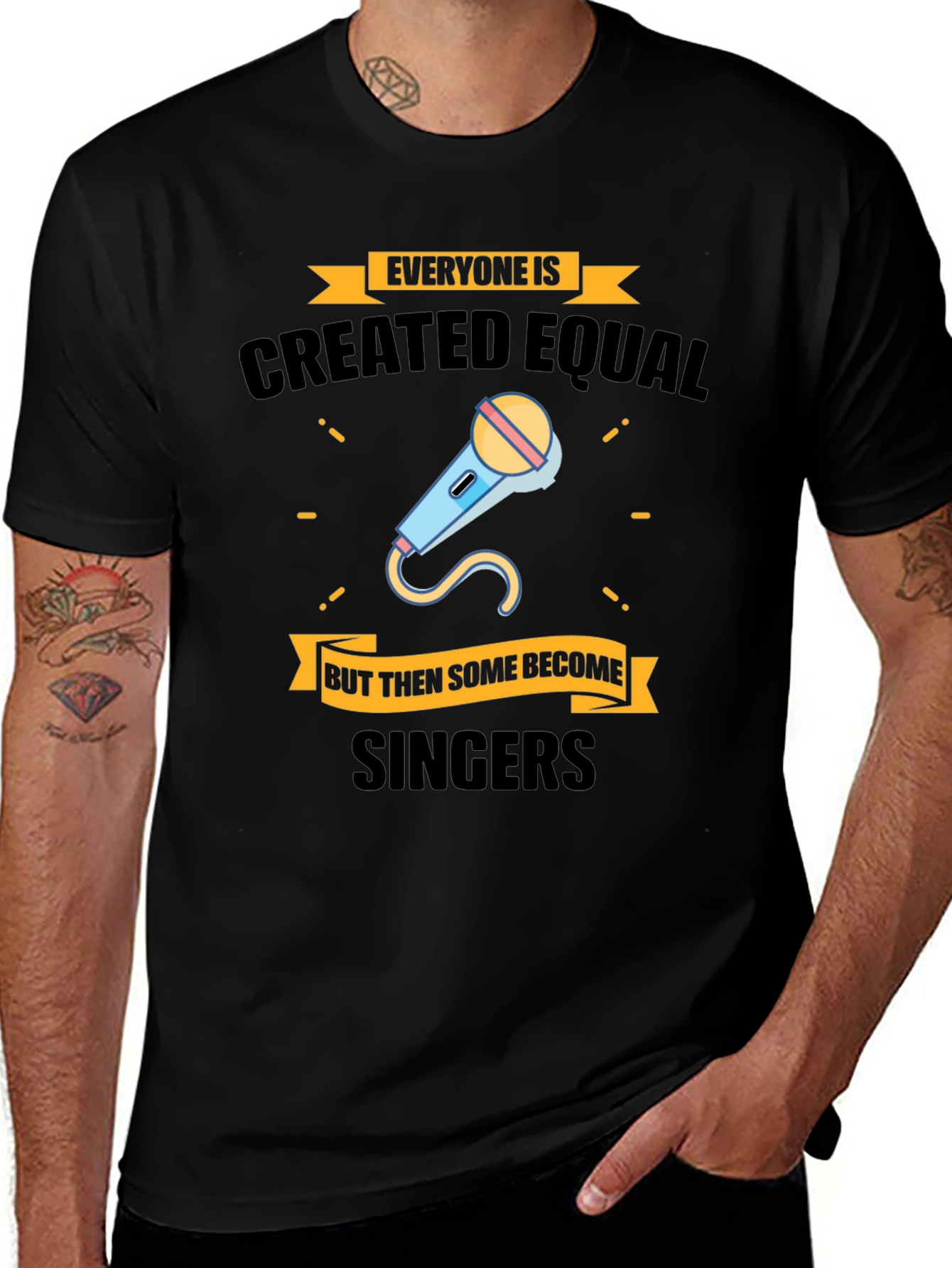Everyone Is Created Equal Singers T-Shirt