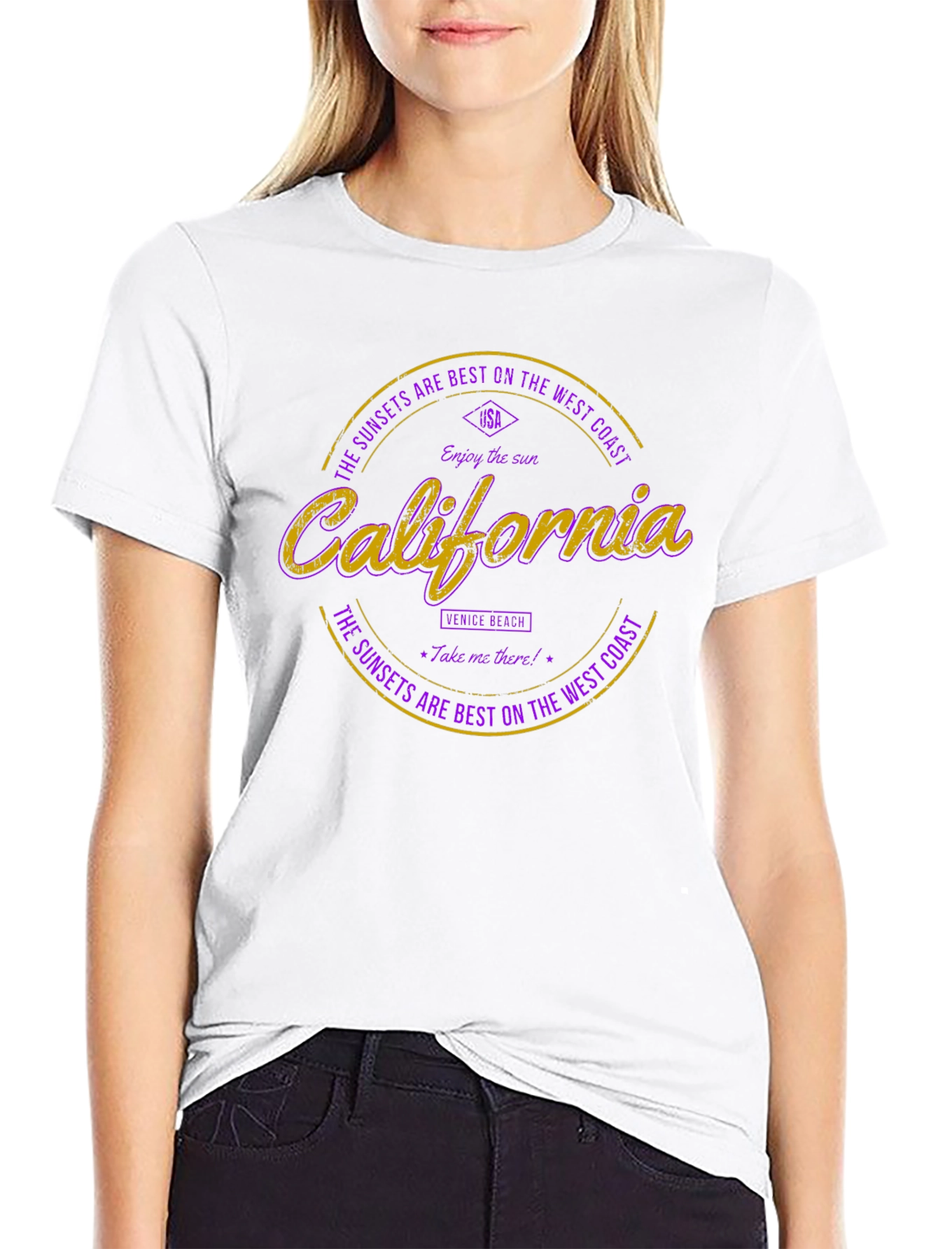 California Sunsets T-Shirt - Venice Beach