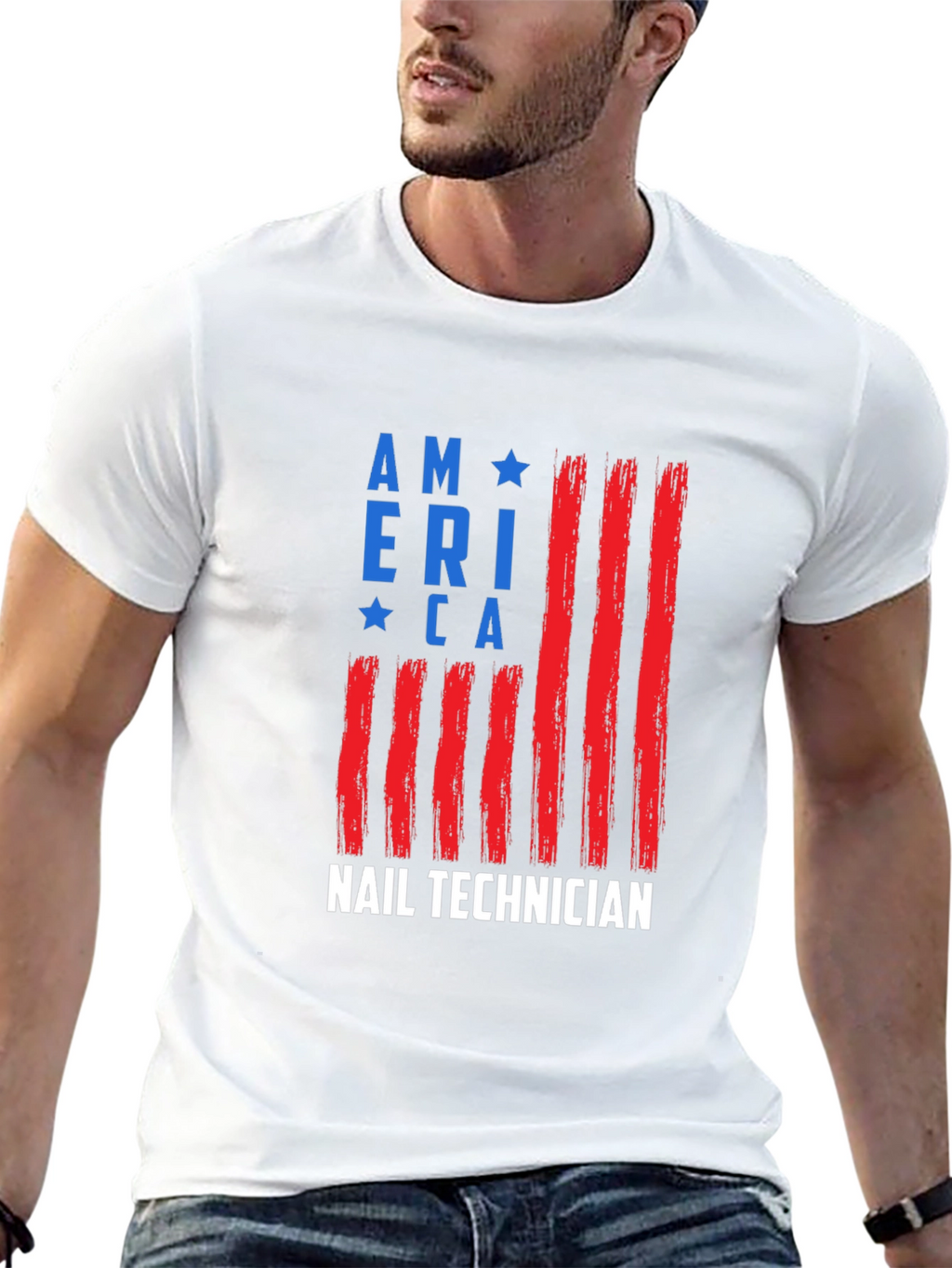 American Nail Technician T-Shirt