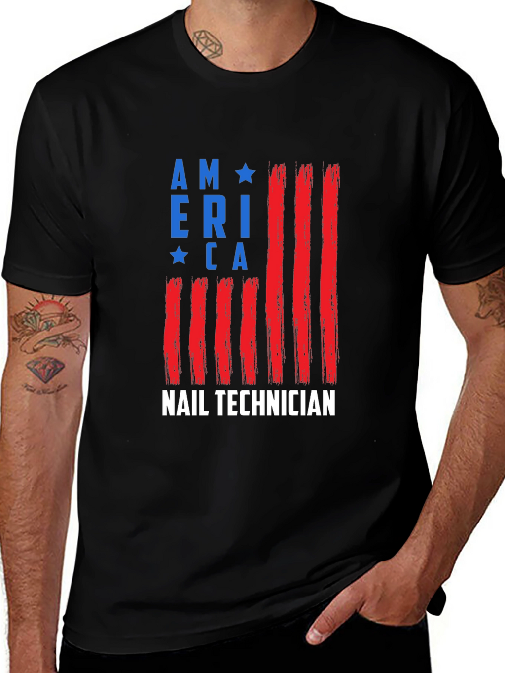 American Nail Technician T-Shirt
