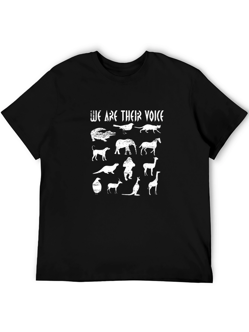 Animal Rights Graphic Tee - We Are Their Voice