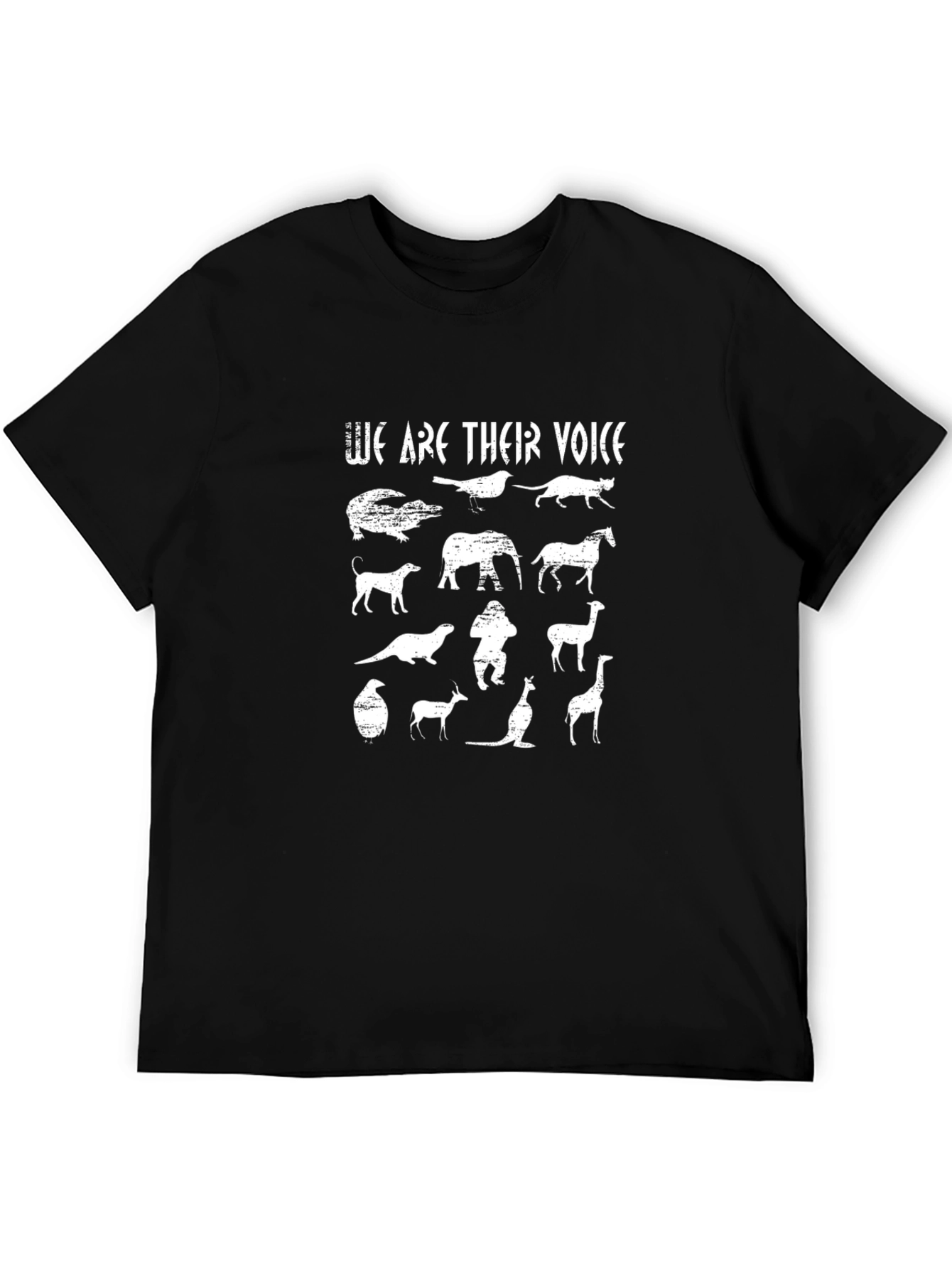 Animal Rights Graphic Tee - We Are Their Voice