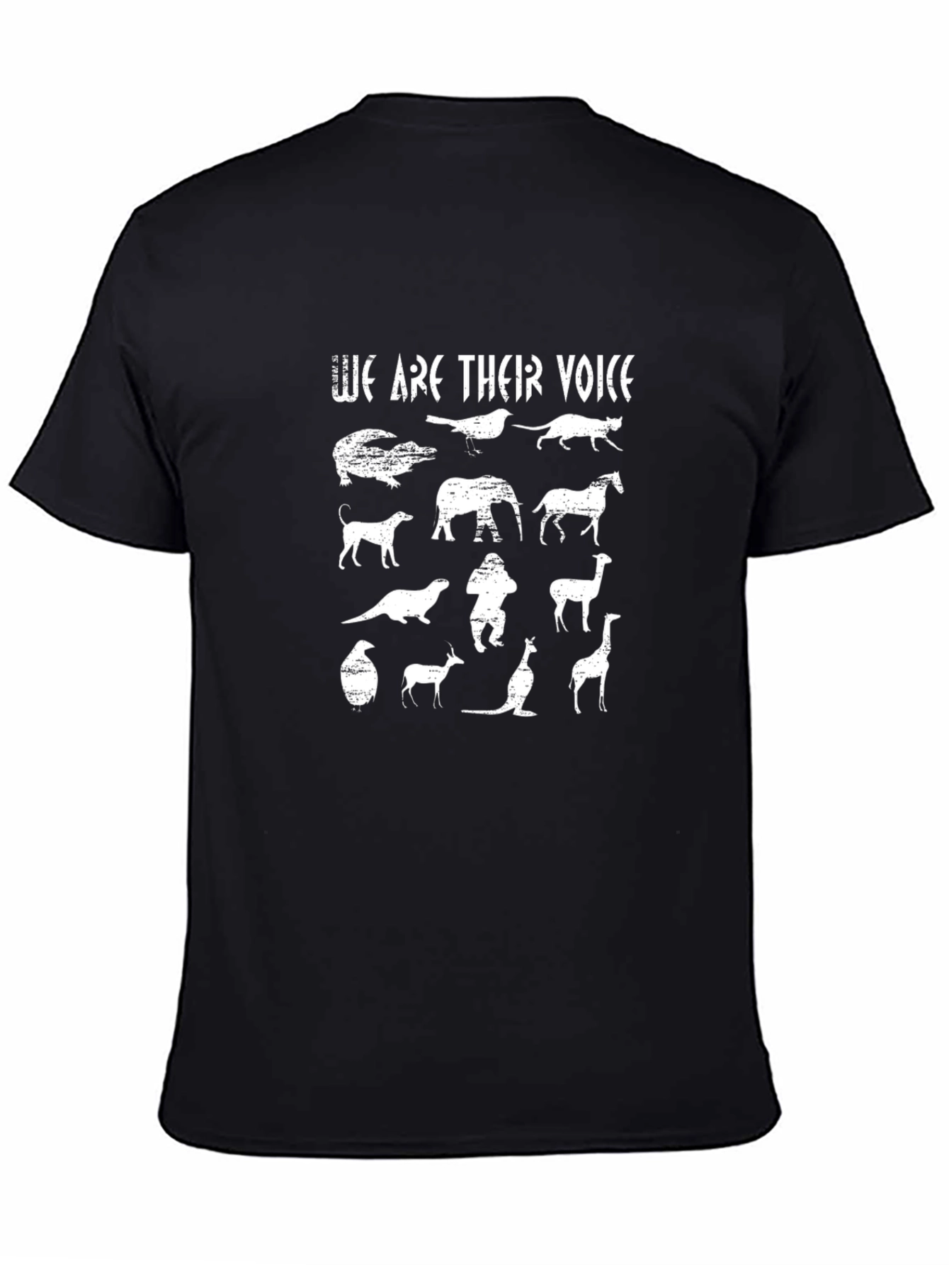 Animal Rights Graphic Tee - We Are Their Voice