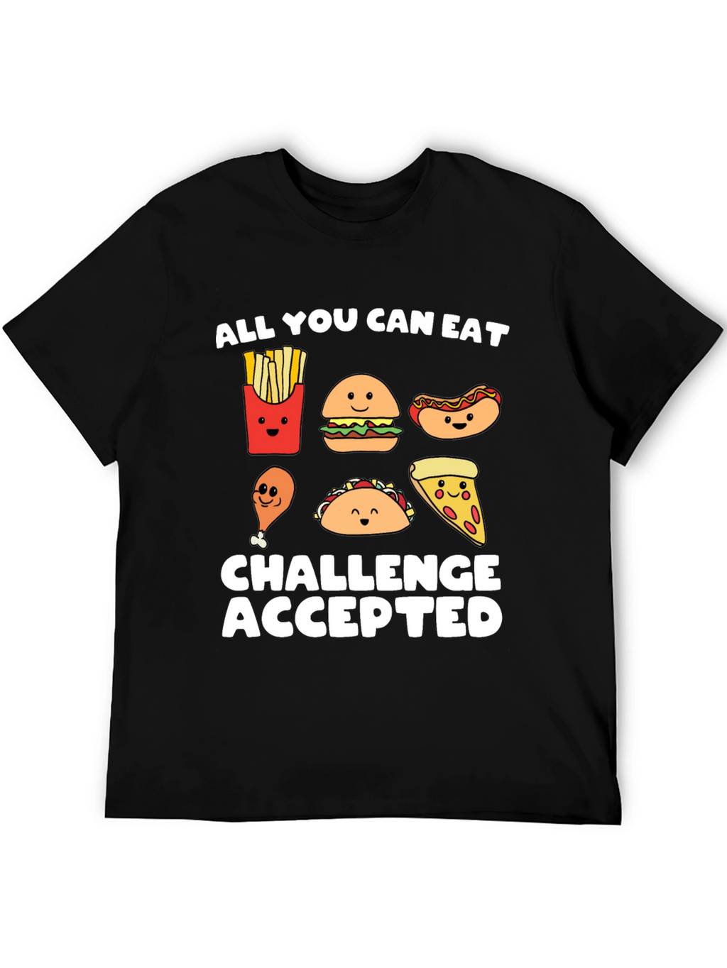 All You Can Eat Challenge Accepted T-Shirt