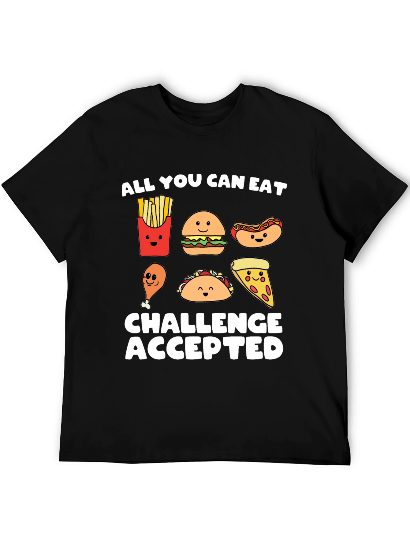 All You Can Eat Challenge Accepted T-Shirt