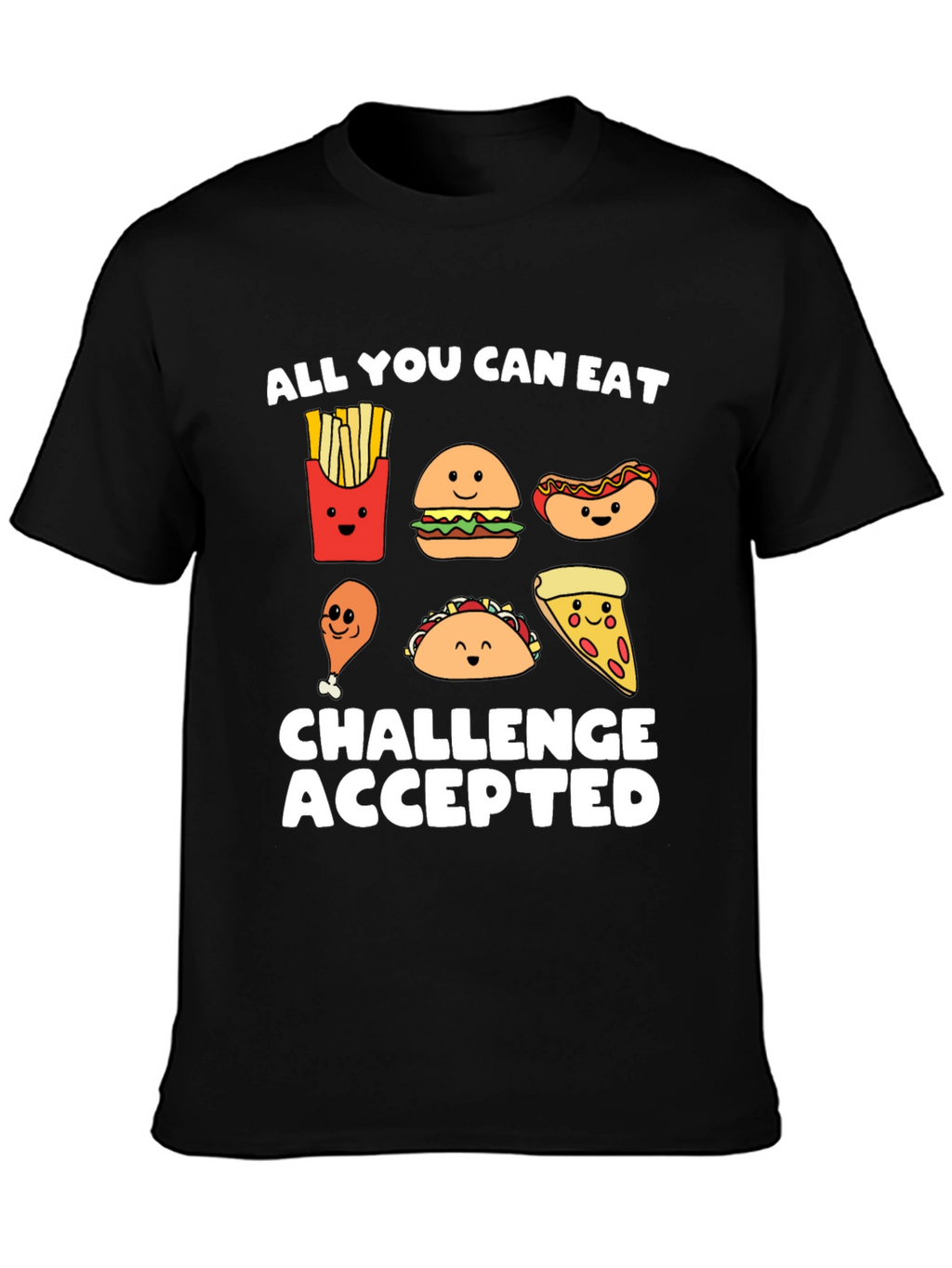 All You Can Eat Challenge Accepted T-Shirt