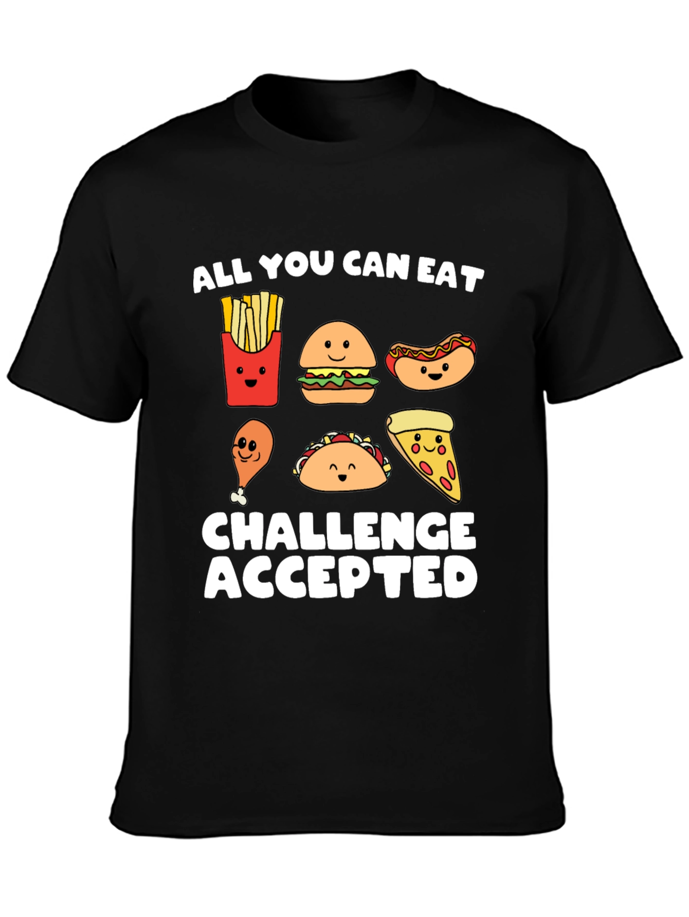 All You Can Eat Challenge Accepted T-Shirt