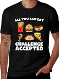All You Can Eat Challenge Accepted T-Shirt