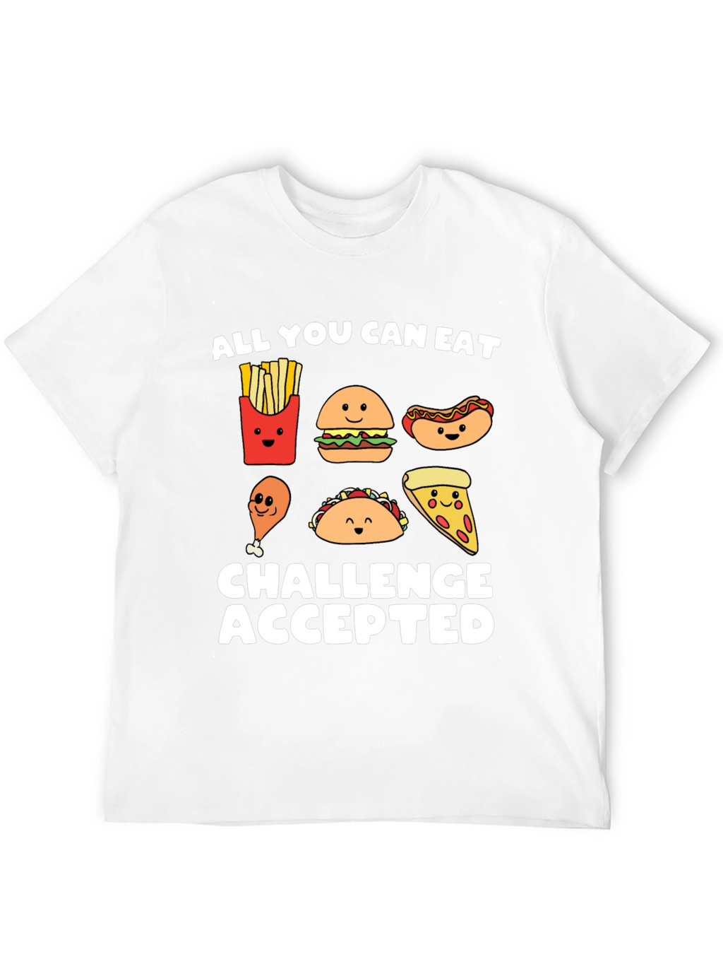 All You Can Eat Challenge Accepted T-Shirt