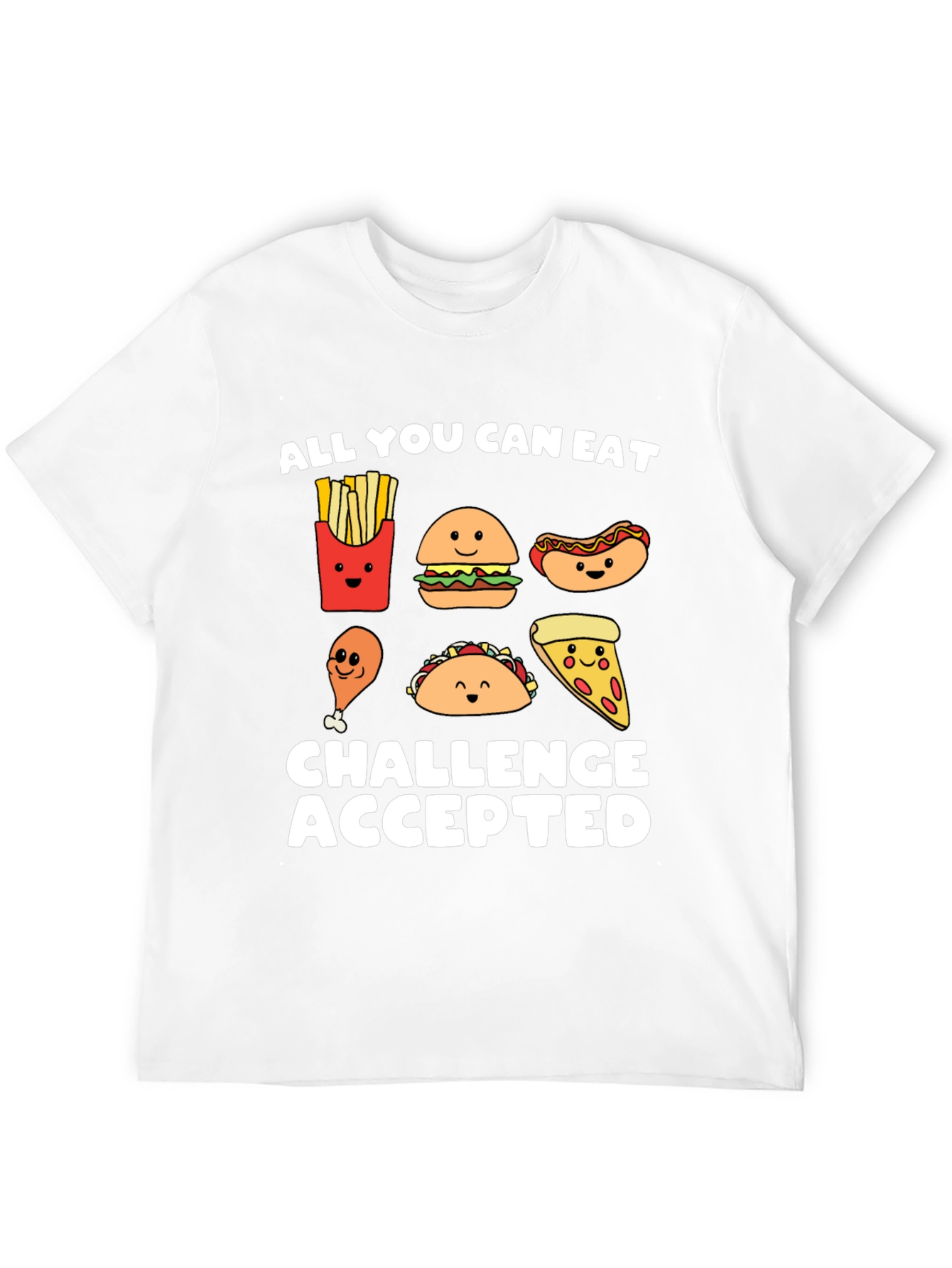 All You Can Eat Challenge Accepted T-Shirt