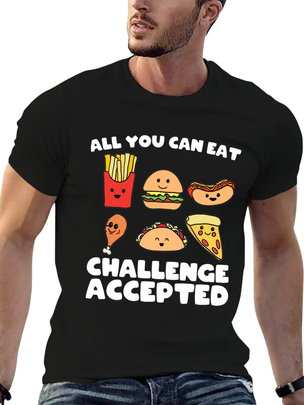 All You Can Eat Challenge Accepted T-Shirt