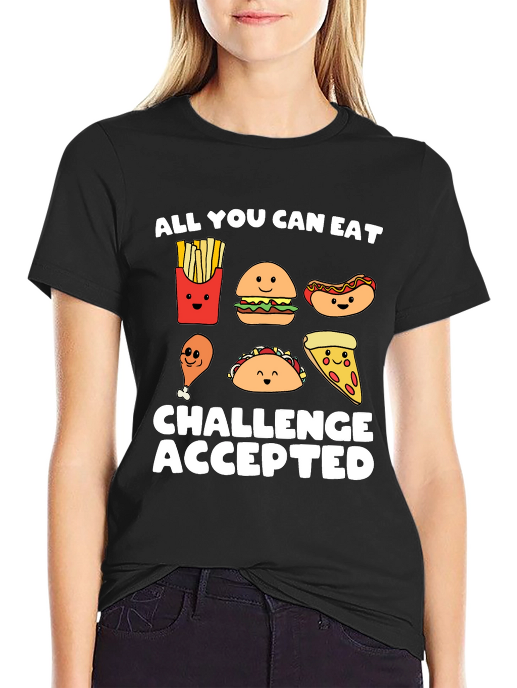 All You Can Eat Challenge Accepted T-Shirt