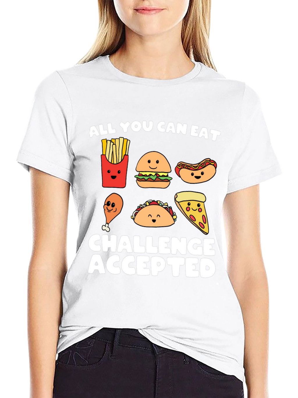 All You Can Eat Challenge Accepted T-Shirt