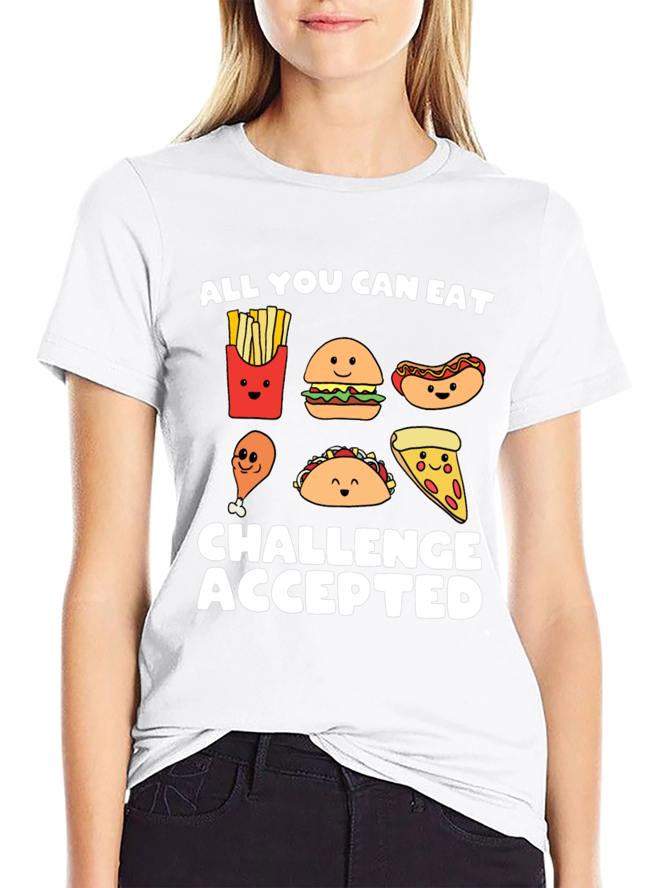 All You Can Eat Challenge Accepted T-Shirt