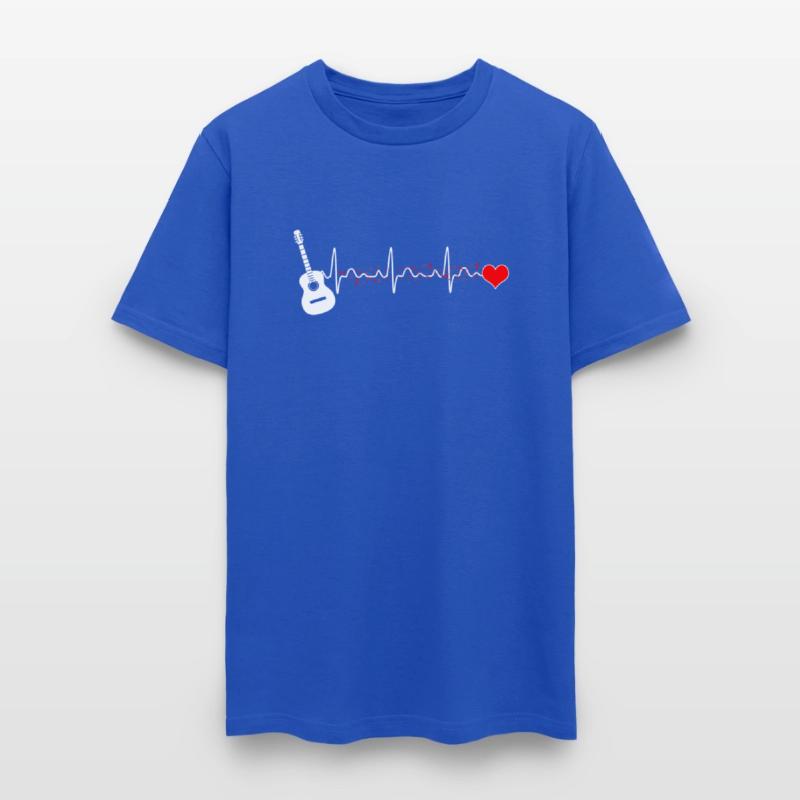 Acoustic Guitar Heartbea Guitar Musician