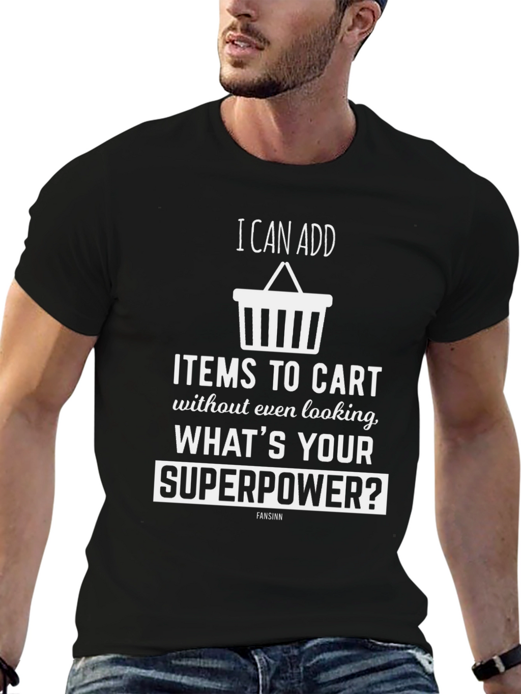 Funny Shopping Superpower T-Shirt
