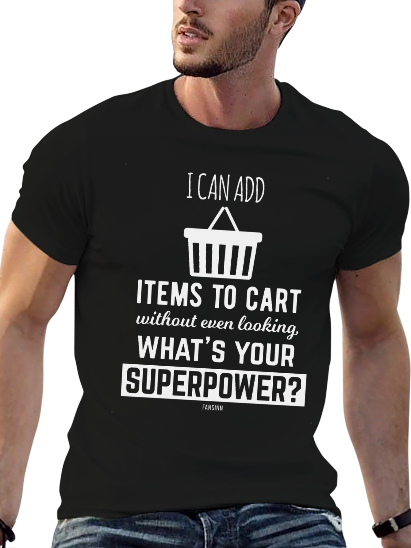Funny Shopping Superpower T-Shirt
