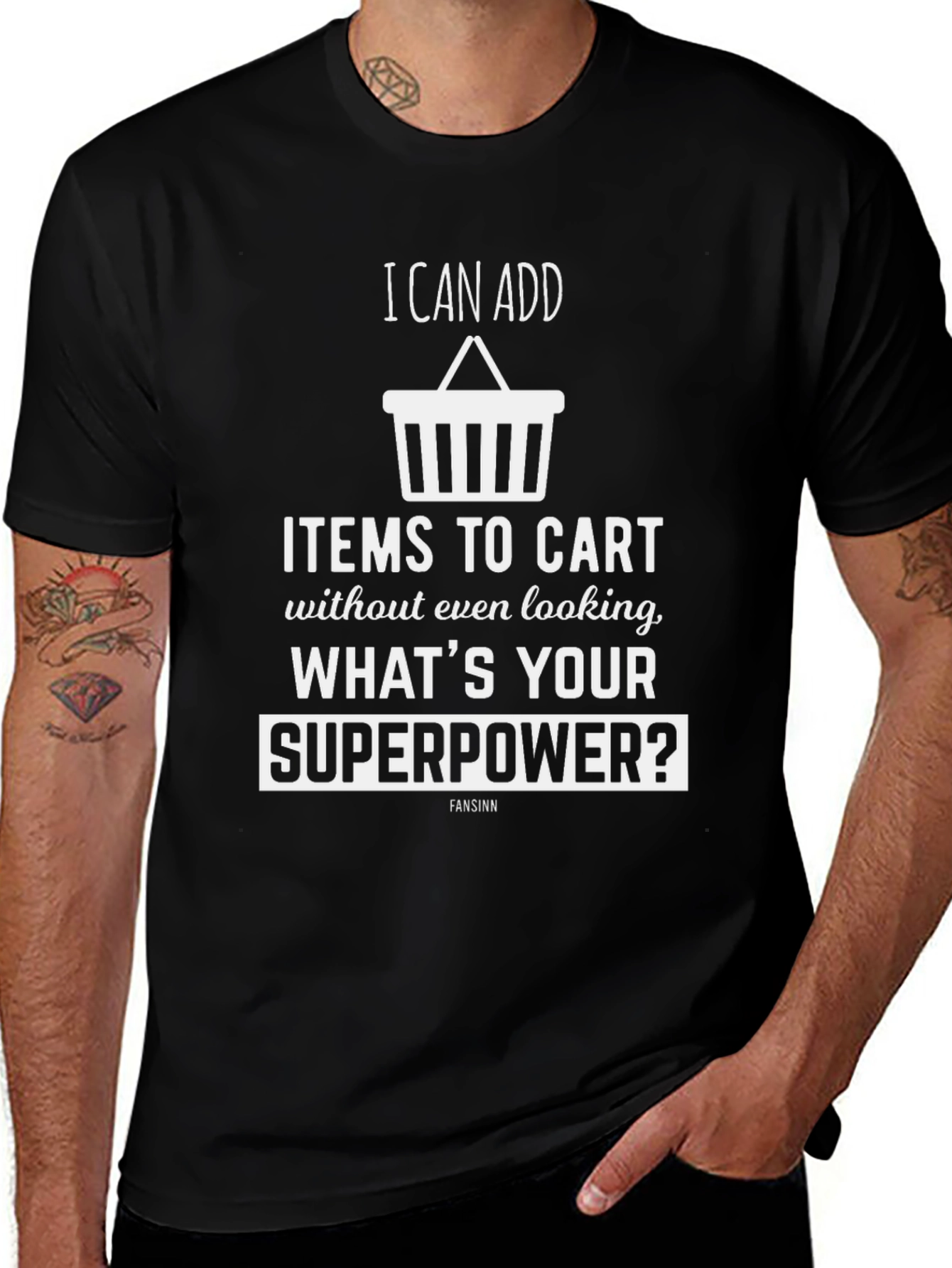 Funny Shopping Superpower T-Shirt