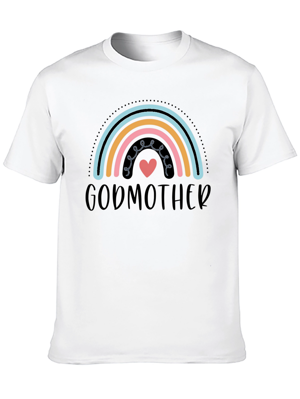 Godmother Rainbow Heart T-Shirt