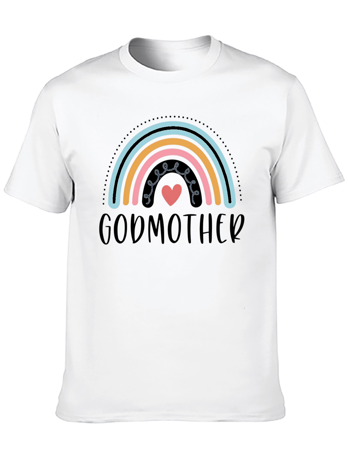 Godmother Rainbow Heart T-Shirt