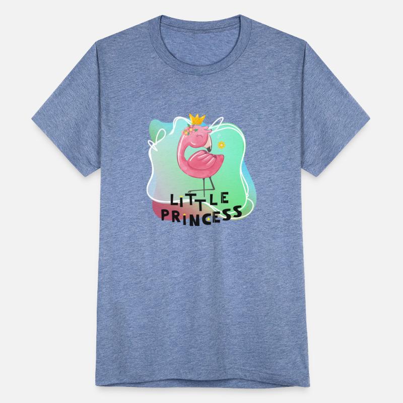 Adorable Colorful Swan Little Pricess with Crown