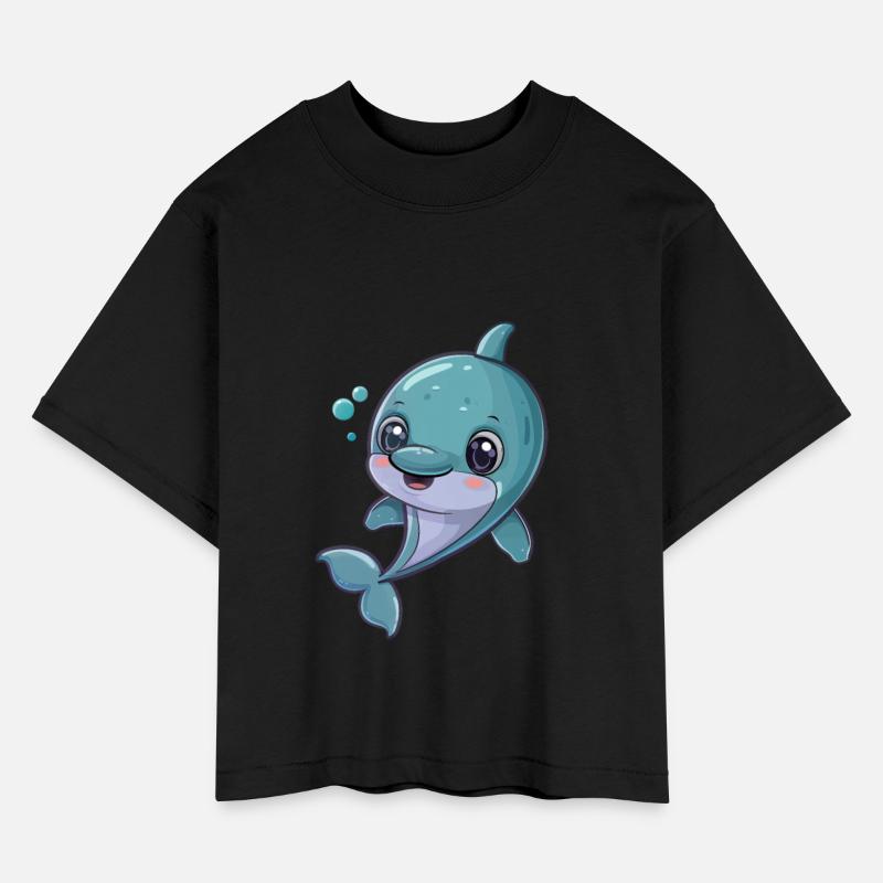 Adorable Smiling Dolphin Playful Pose