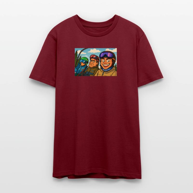 Adventure Ski Trip Illustration