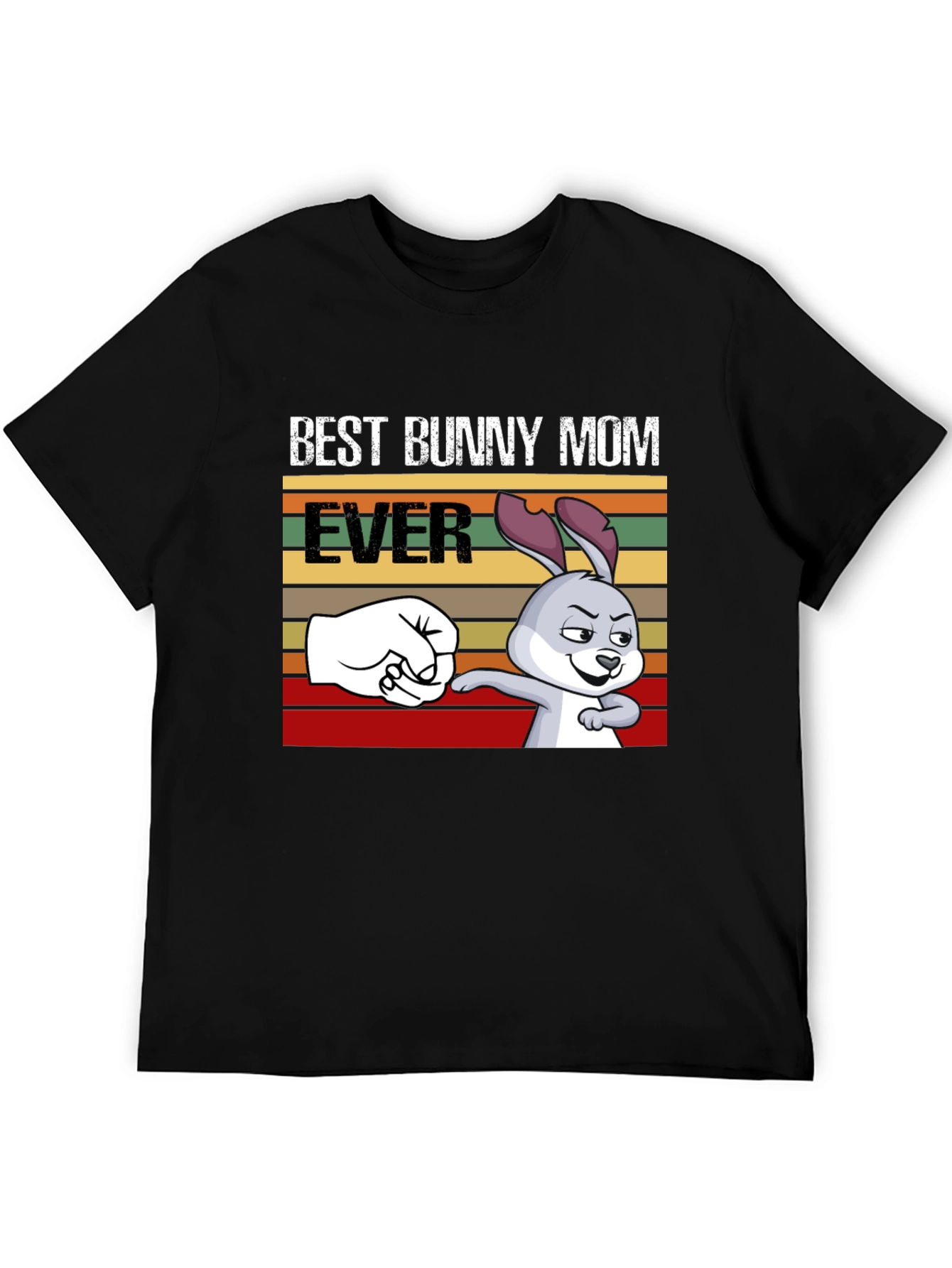 Best Bunny Mom Ever T-Shirt Fun Easter Tee